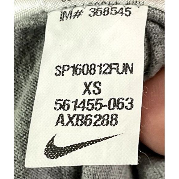 Nike Gray Double Swoop Racerback tank, size XS - Picture 5 of 5